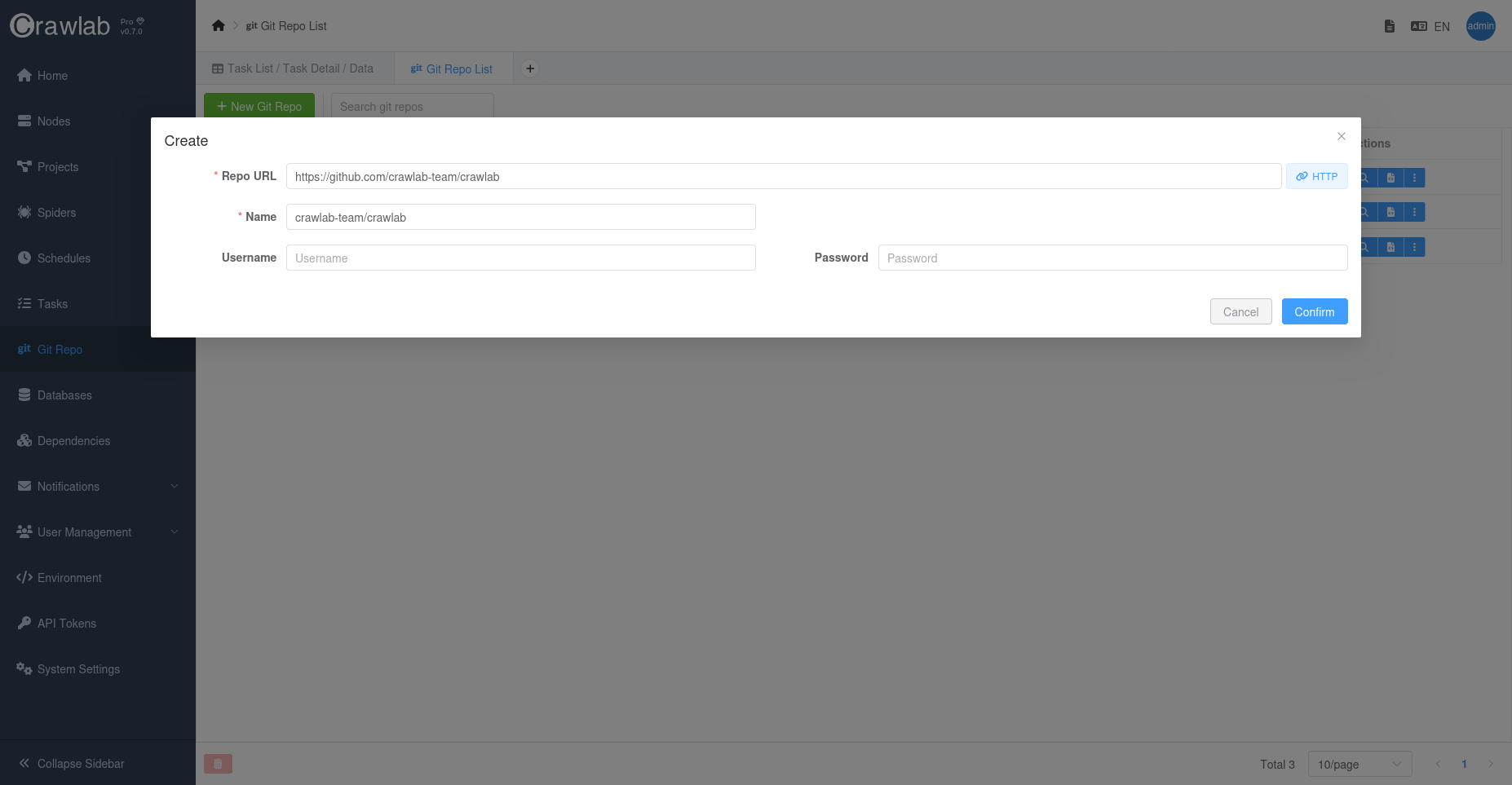 Create Git Repo